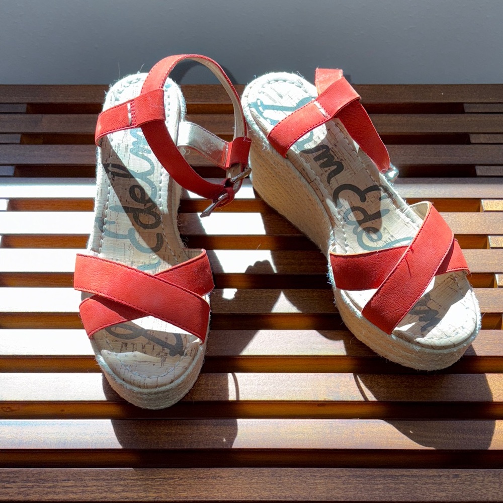 Sam Edelman Destin jute wedge - 8.5